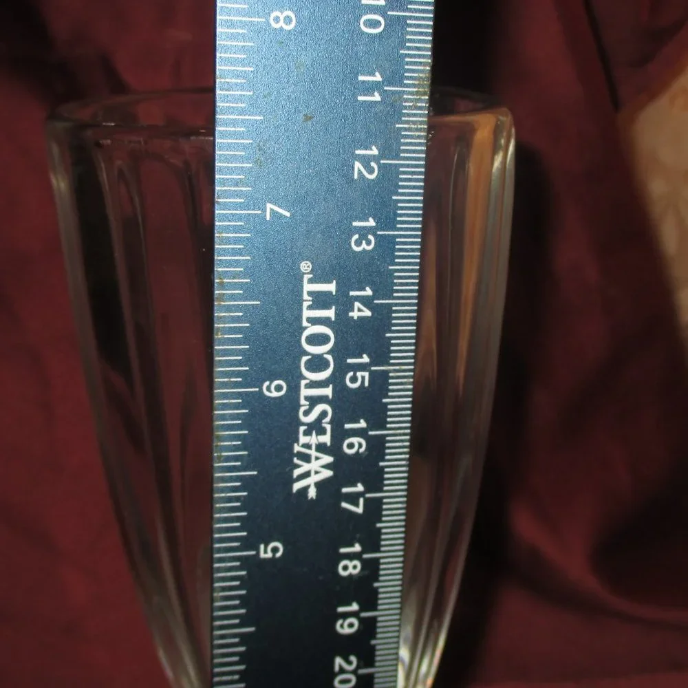Libbey Sundae Glass 7.5" Tall VINTAGE Thick Glass 1950's - Picture 4 of 6